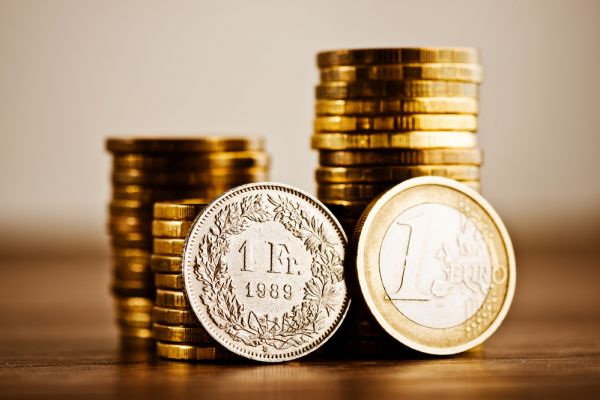 EUR Is Weakest in 18 Months Versus the CHF